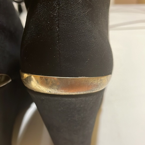 Black wedges faux suede - Picture 5 of 6